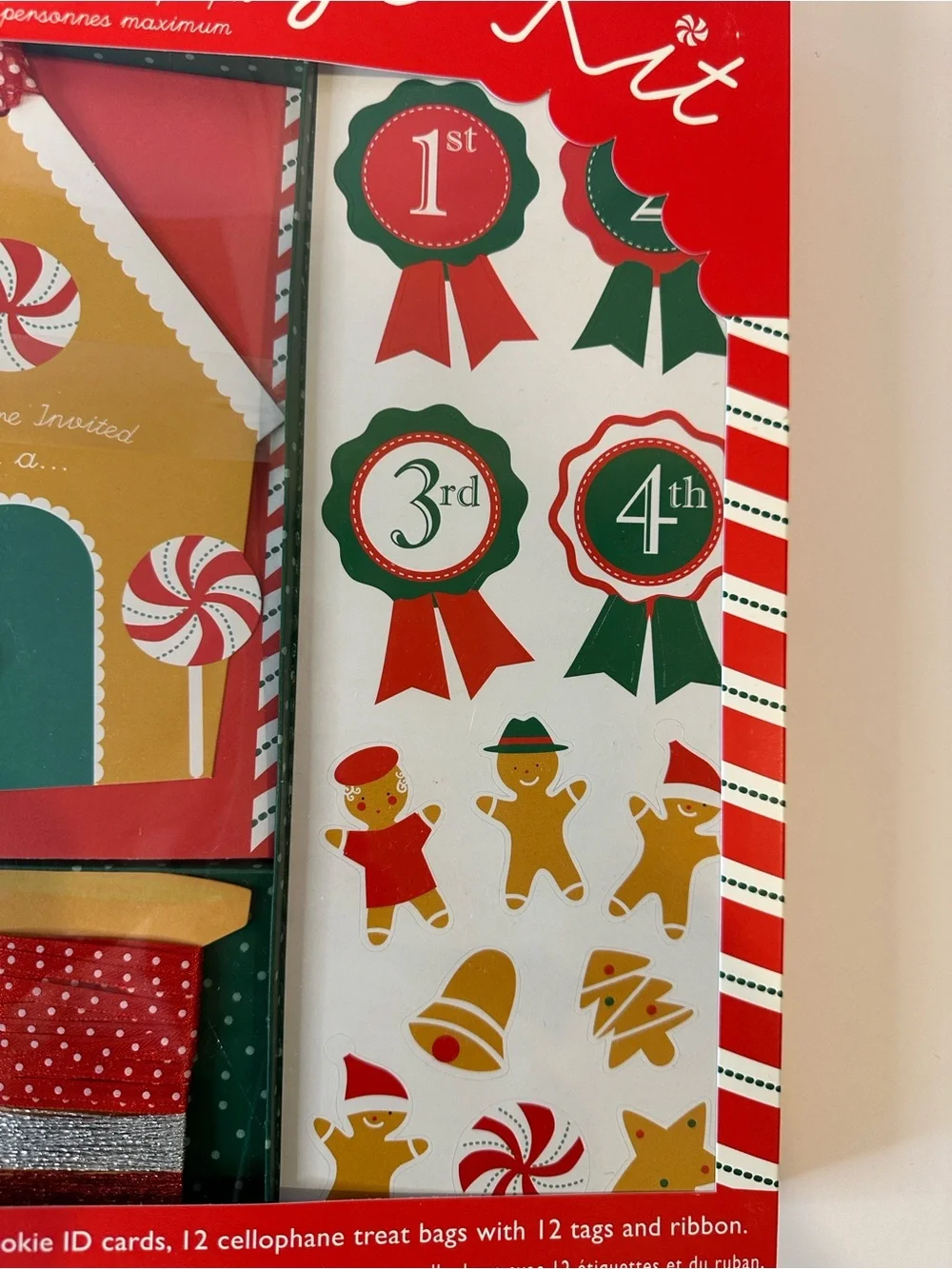 Meri Meri Cookie Exchange Kit - 12 Party Invite Holiday Set #2